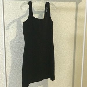 bebe Black Mini Cocktail Dress